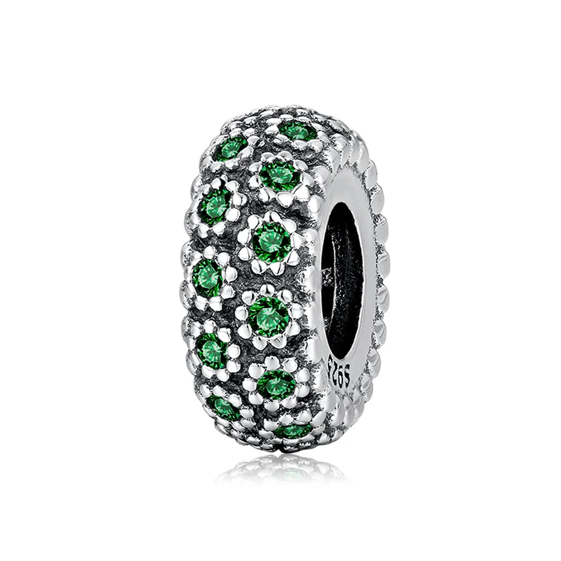 Новый 925 серьги-подвески с цветочным украшением из чистого серебра фиолетовый CZ