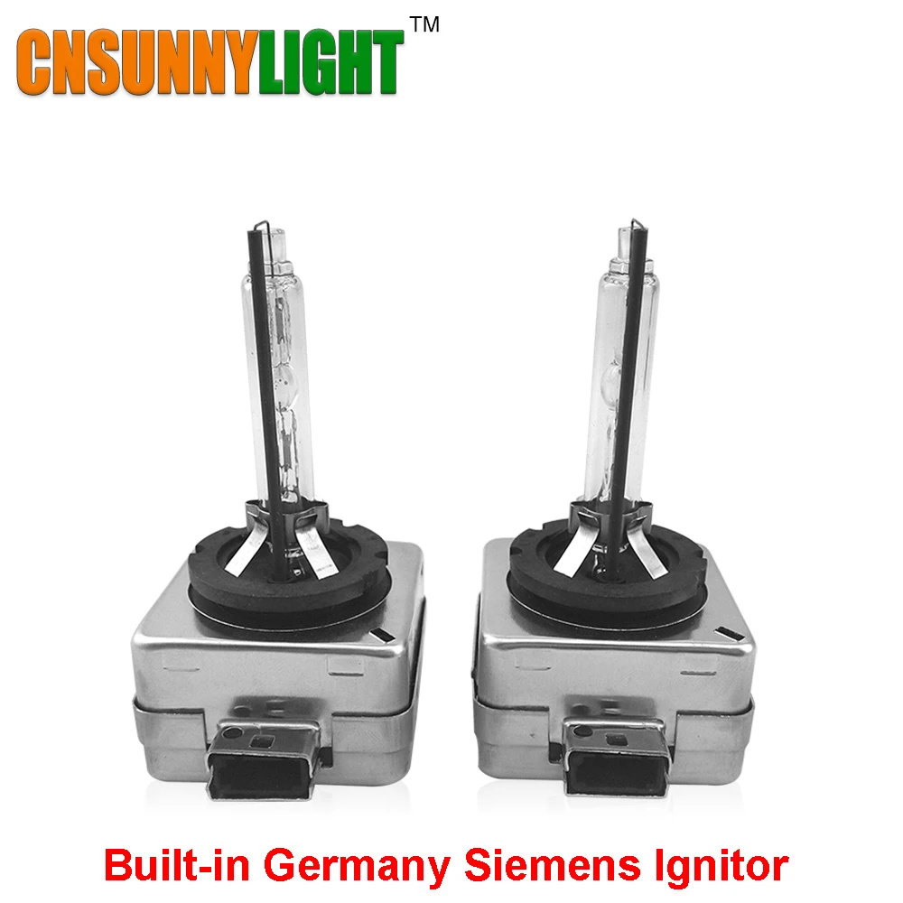 Ксеноновые лампы CNSUNNYLIGHT D1S D1C сменные для автомобиля 3000K 4300K 6000K|xenon bulb|xenon replacement