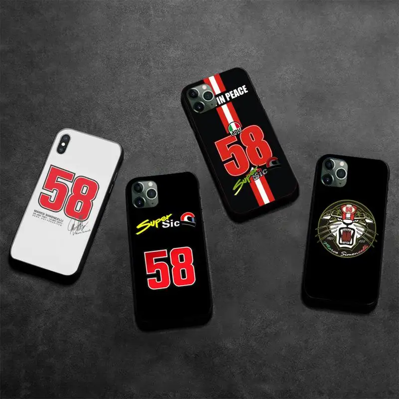 Супер SIC 58 TRIBUTE MARCO SHILOUETTE чехол для телефона iphone 12 pro max mini 11 XS MAX 8 7 6 6S Plus X 5S SE 2020 XR