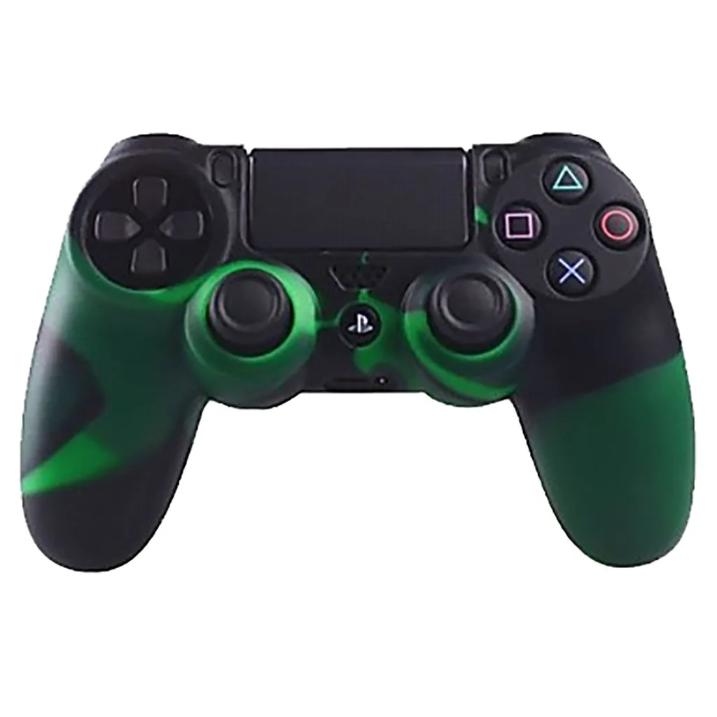 Силиконовый резиновый чехол для playstation 4 PS4 беспроводной контроллер игровые аксессуары Чехлы