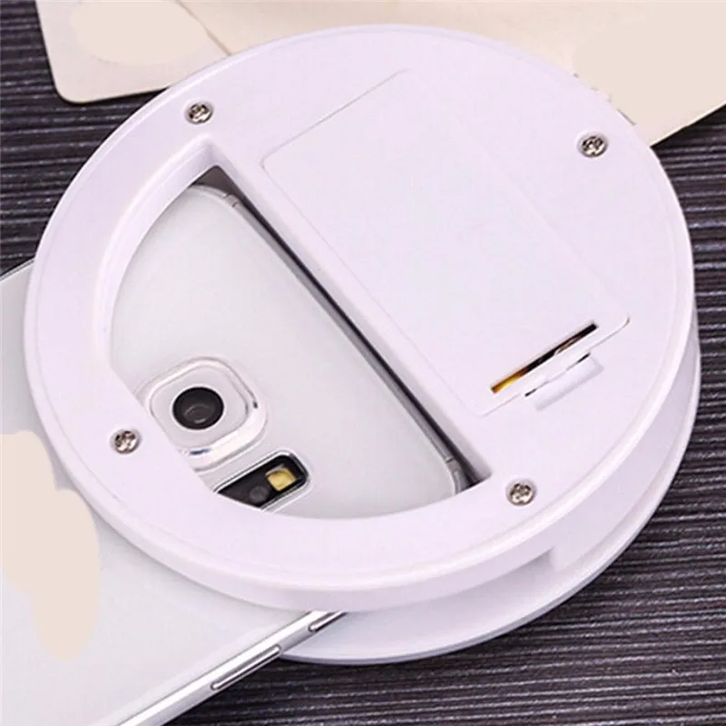 1 шт. Универсальный светодиодный светильник-вспышка для селфи телефона