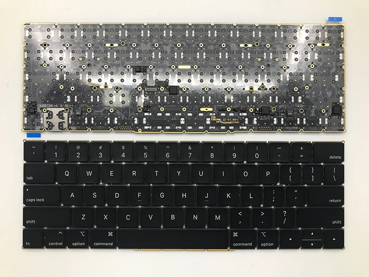 

US Layout Keyboard Macbook Pro Retina 15" A1989 A1990 For Macbook Pro Retina 13" A1989 15" A1990 Keyboard Replacement 2018 Year