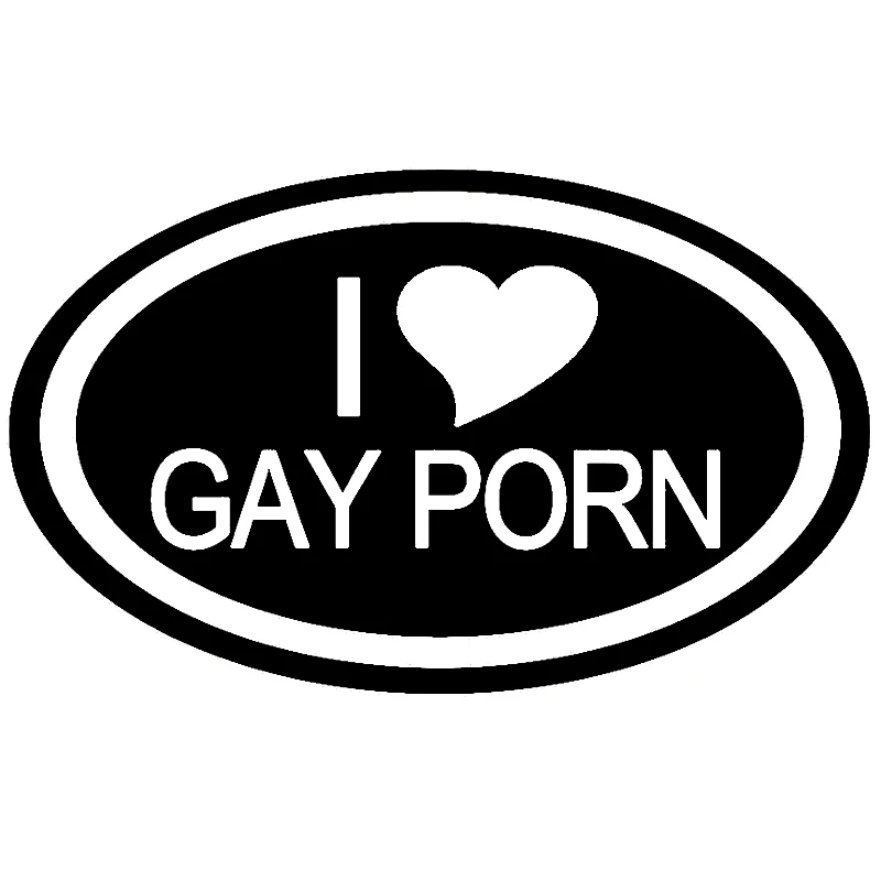 Будет наклейка 15*9 1 см я люблю гей порно Смешные шалости Наклейка Стикер веселый