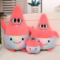 cute cartoon patrick star plush toy for kids anime peripheral doll sleeping pillow birthday gift home decoration cute pillow
