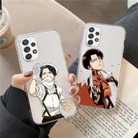 attack on titan phone case transparent for huawei p20 p30 p40 honor mate 8x 9x 10i pro lite