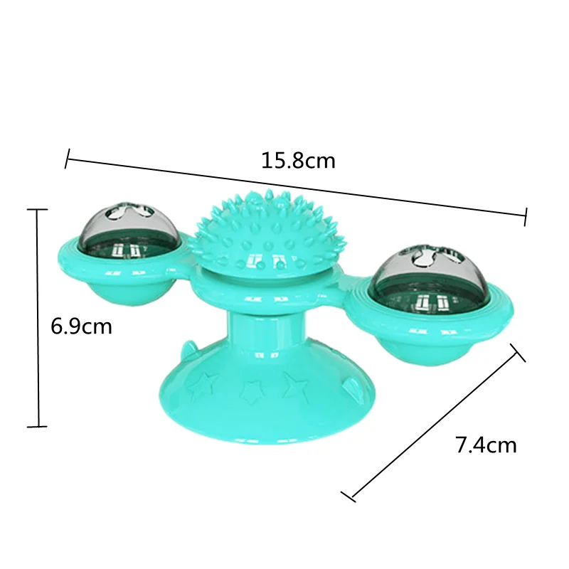 Интерактивная игрушка для кошек ветряная мельница Портативный царапин на
