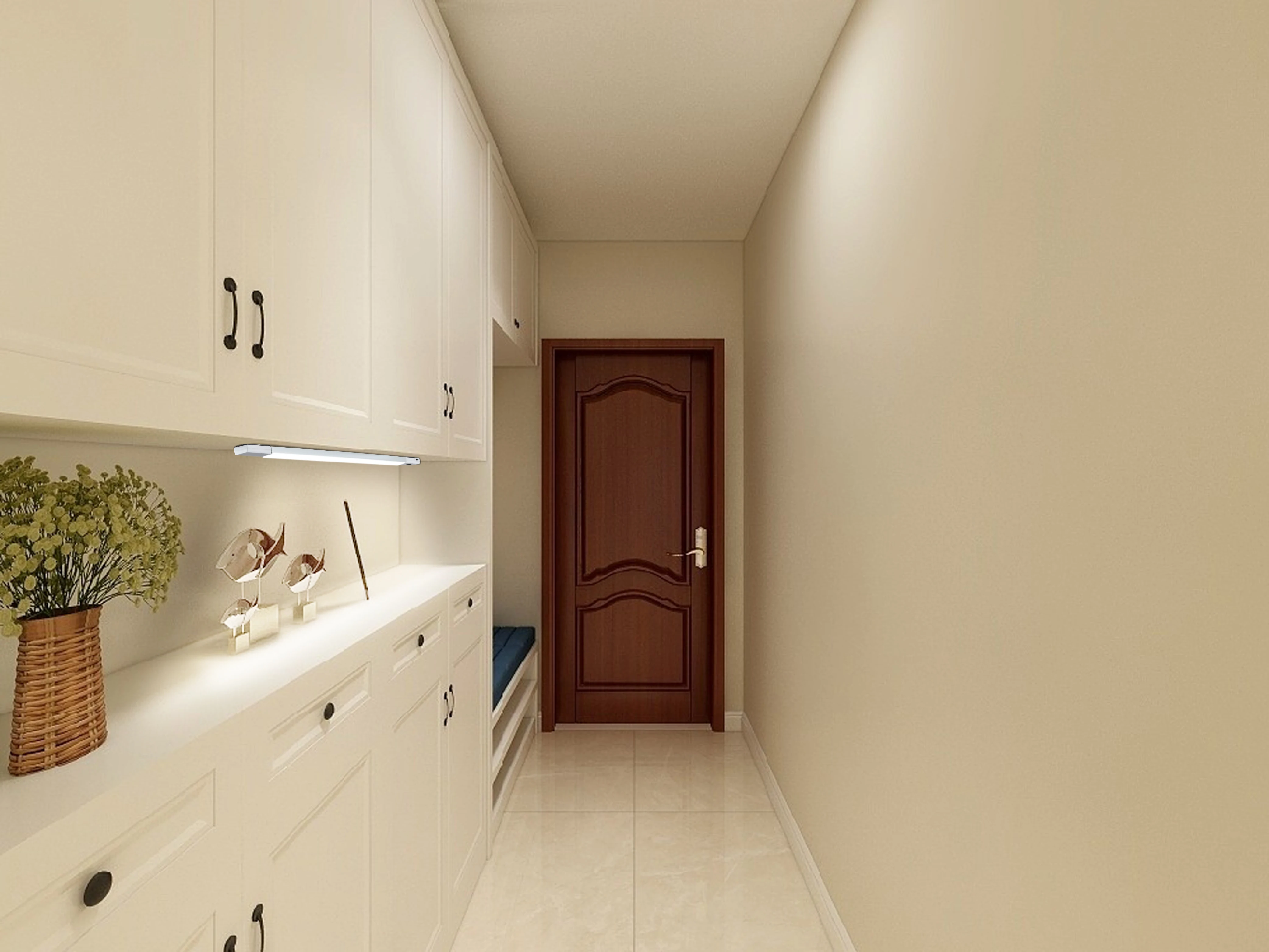 Светильник индукционный с функцией обнаружения человека перезаряжаемая