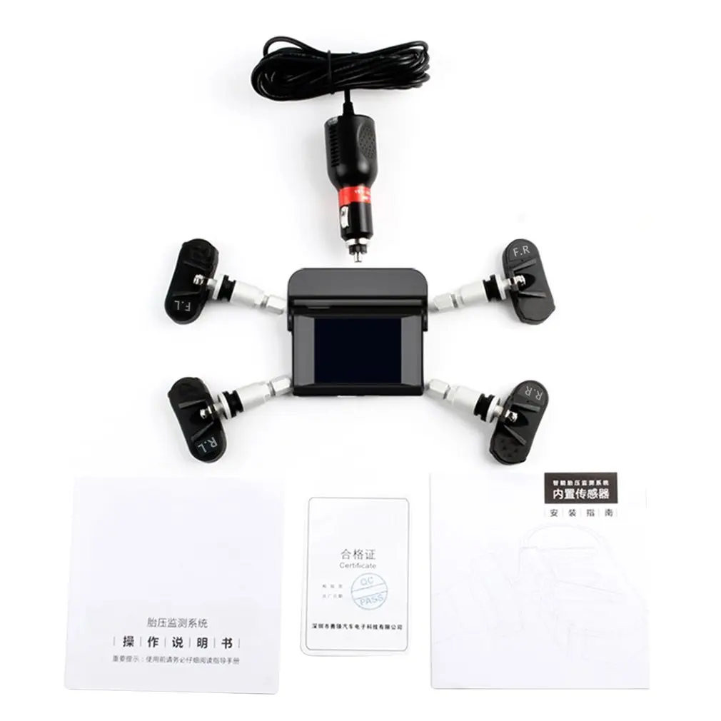 

Универсальная система контроля давления в шинах с ЖК-дисплеем 2,4 дюйма