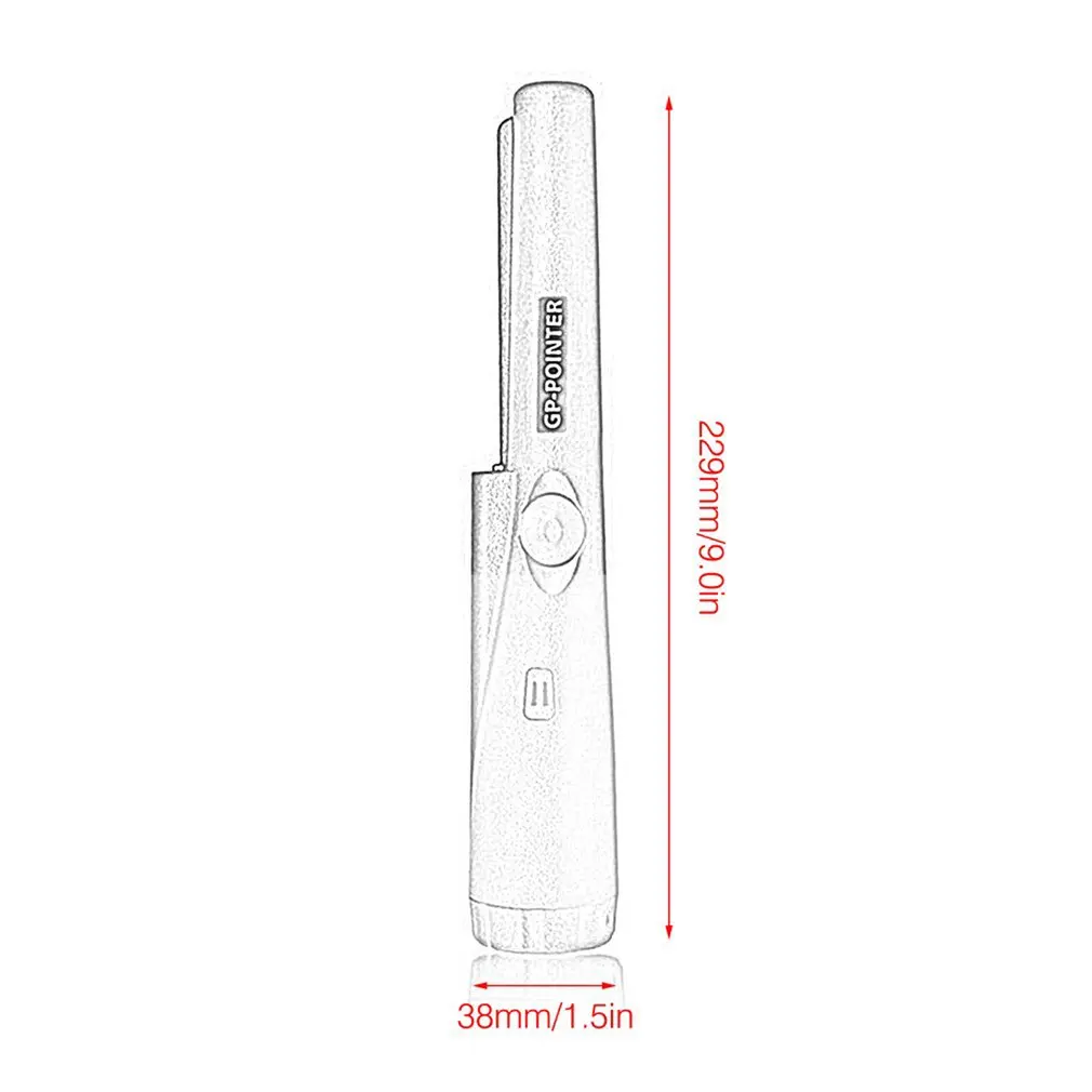 

Metal Detector Gold Detector Pinpointers GP360 Detector De Metais Detecteur De Metaux Pro Pointer Pinpointing