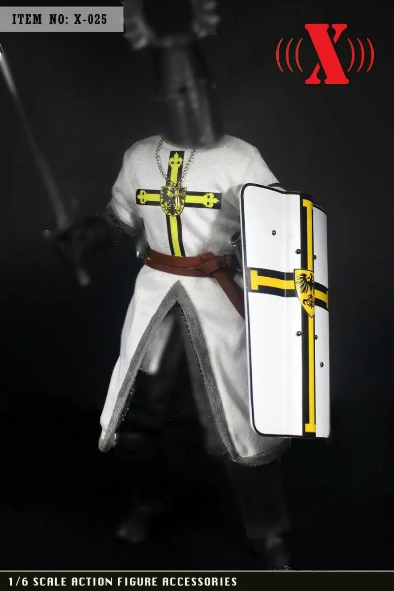 

X-TOYS X-025 1/6 scale medieval knight robe suit model fit 12 inch action figure body