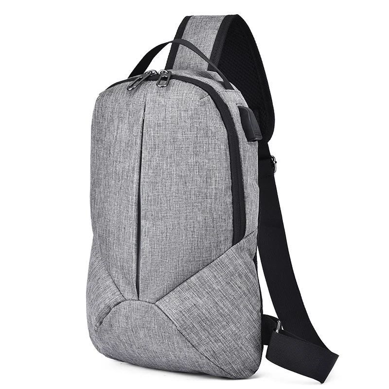 Сумка через плечо Jenyd с usb-портом для зарядки велосипедная сумка нагрудная