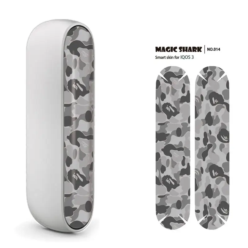 Магия Акула Водонепроницаемый военный армейский камуфляж наклейка из ПВХ-пленки