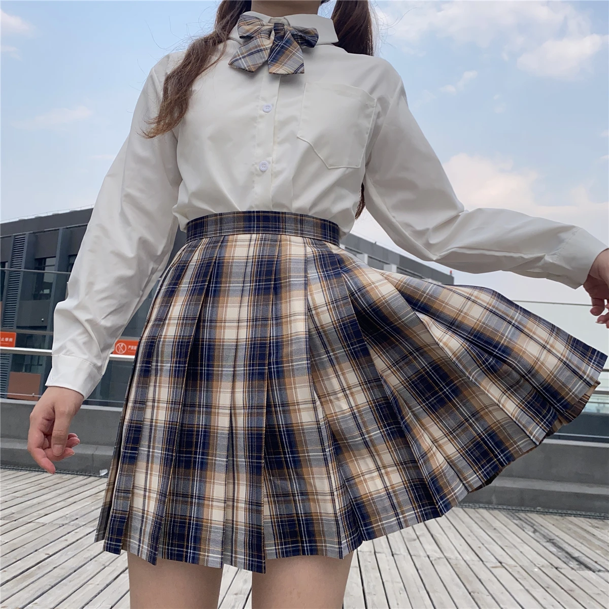 College Style Sweater Japanese Mori Girl Autumn Winter V Neck Oversized Knitted Outerwear JK Cute Kawaii Warm Sweet Pullover | Женская