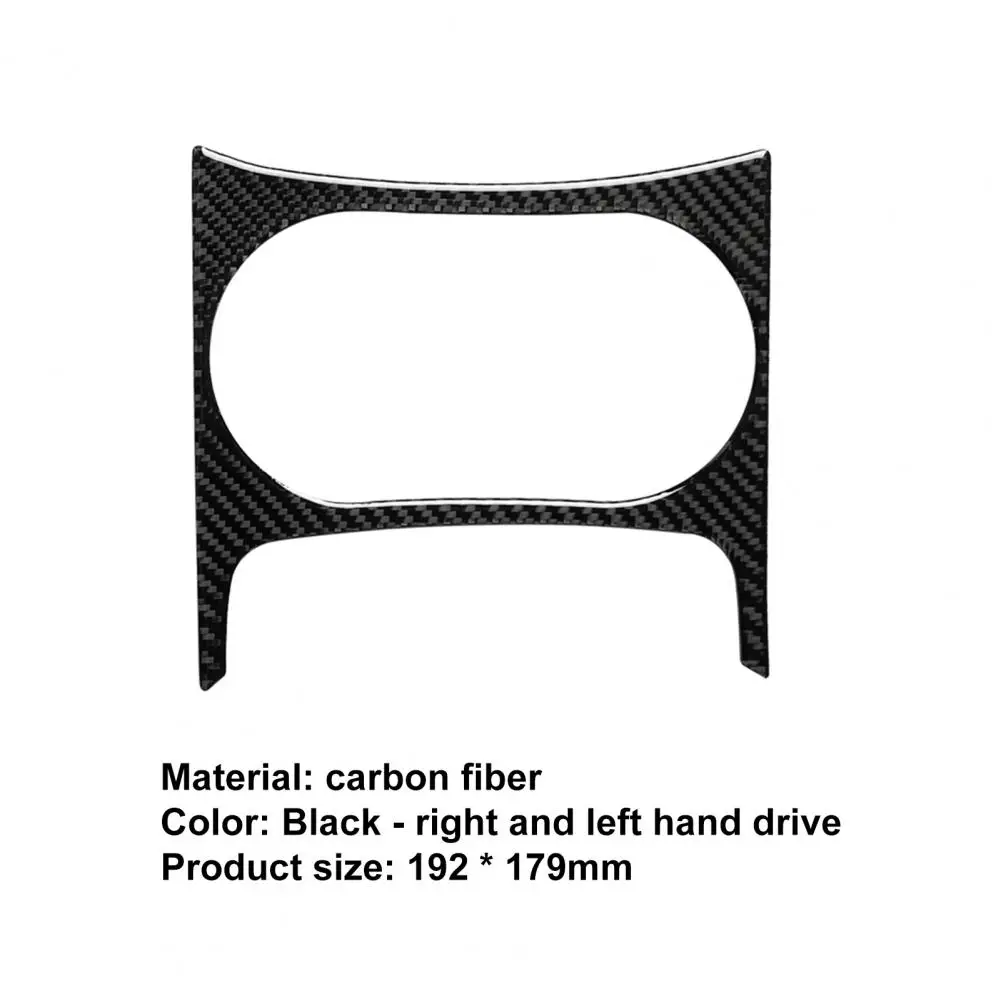 

80% Hot Sales!! Cup Panel Trim Auto Parts Replacement Carbon Fiber Car Interior Cup Panel Sticker for Audi Q5 8R 2010-2018 SQ5 8