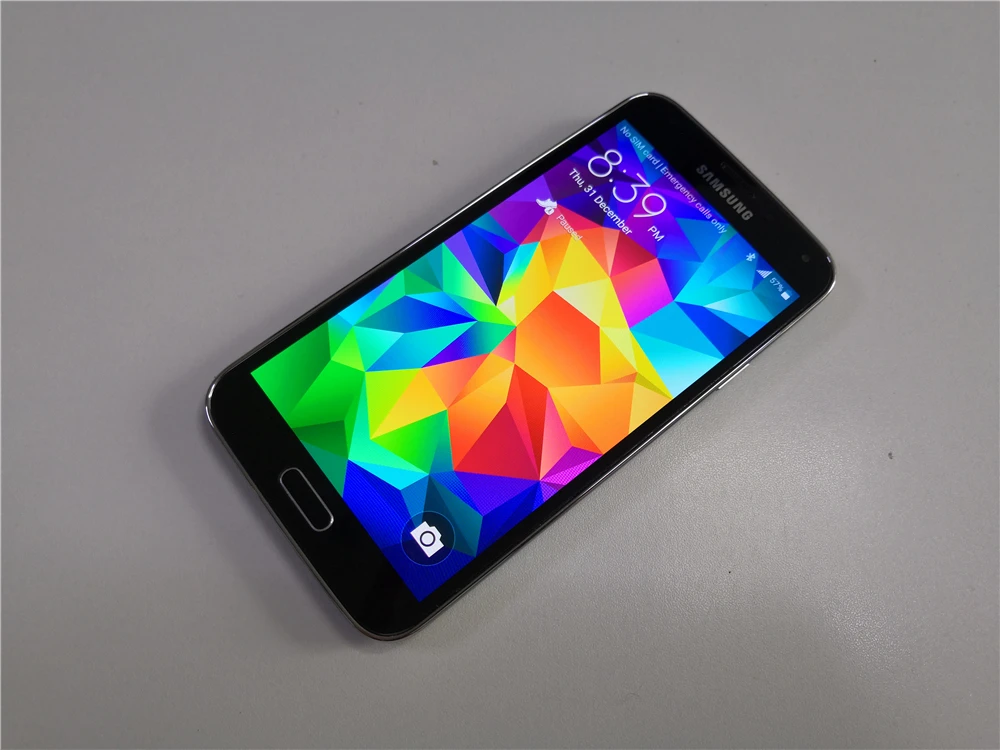 Оригинальный разблокированный Samsung S5 I9600 G900F G900A G900H 5 1 дюймов 2 Гб RAM 16 ГБ ROM четыре