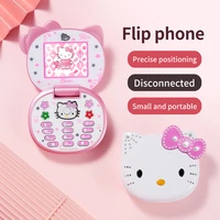 2022 new cute mini girl mobile phone dual sim cute cartoon kids children unlocked cellphone with orignal earphone phone gifts