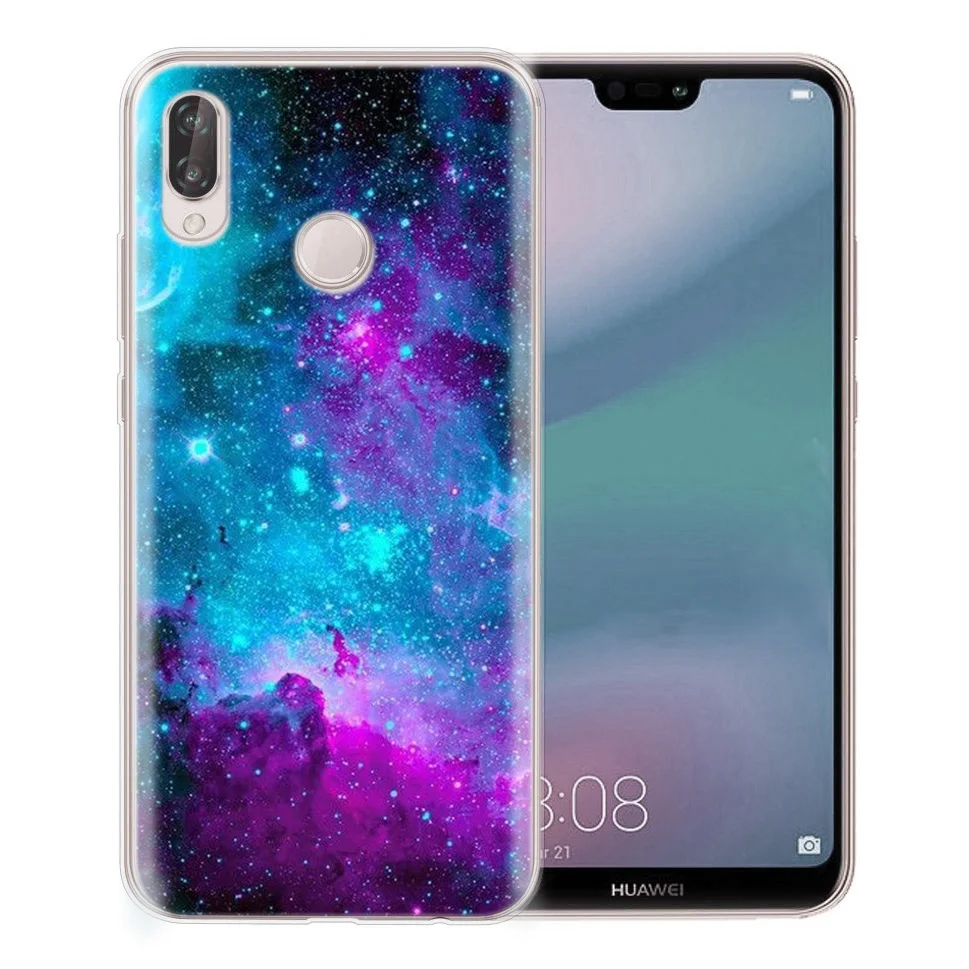 Soft Case For Huawei Honor 7A 8A 8X 8C 9 10 Mate 20 P Smart P10 Lite Nova 3 TPU landscape pattern Cover D048 |