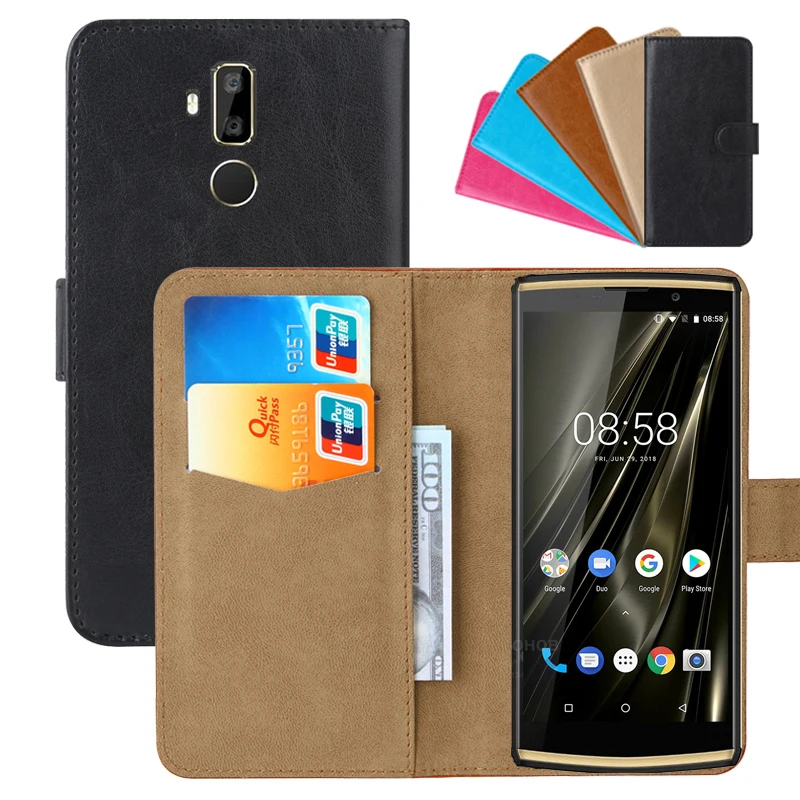Роскошный чехол бумажник для Oukitel K7 Pro откидной Чехол из искусственной кожи в