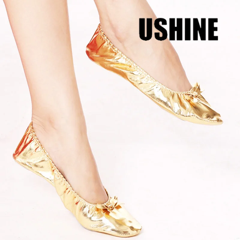 

Шлепанцы USHINE кожаные для занятий йогой, для детей, девочек и женщин