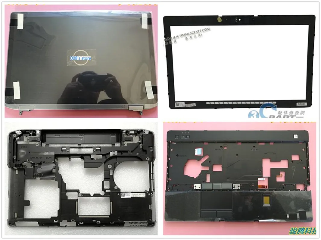 

New Case For DELL Latitude E6520 LCD Top Back Cover/Palmrest Touchpad/Bottom Lower/HDD Memory Door