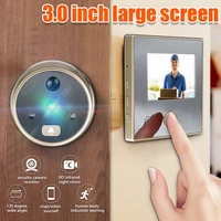 3 inch sy 1 tft lcd hd digital door camera eye doorbell electric door eye move detection 120 degree peephole viewer video