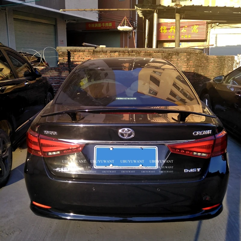 Универсальный автомобильный спойлер из АБС пластика и углеродного волокна для