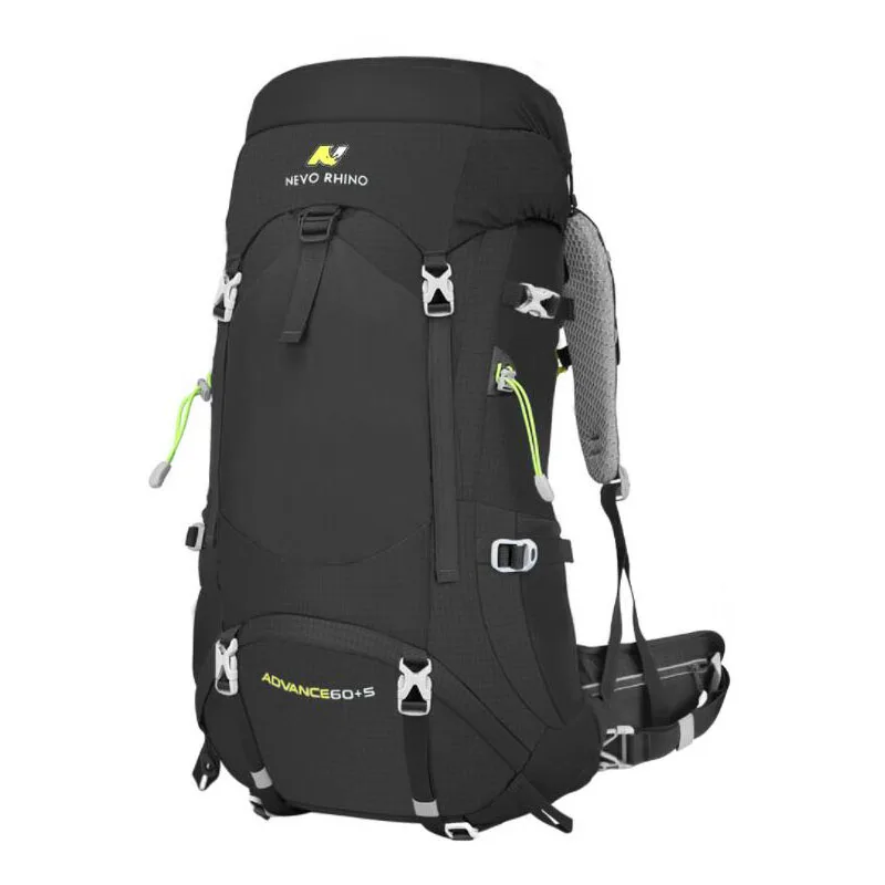 

2021 New Outdoor Mountaineering Bag Men's Hiking Backpack Travel Large Capacity Men's Backpack 65L