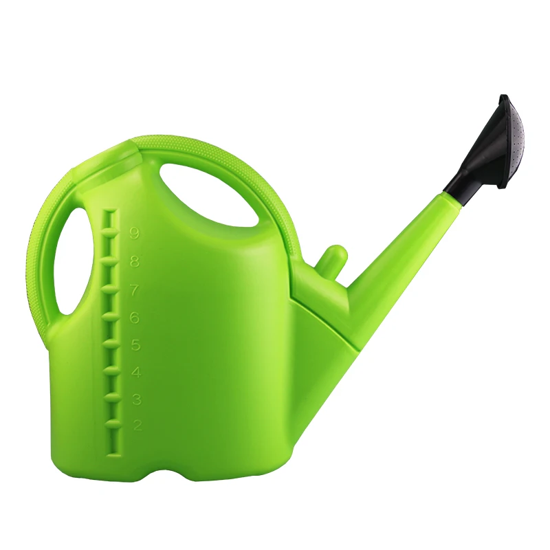 Большой поливочный пластиковый горшок с длинным горшком Балконный садовый