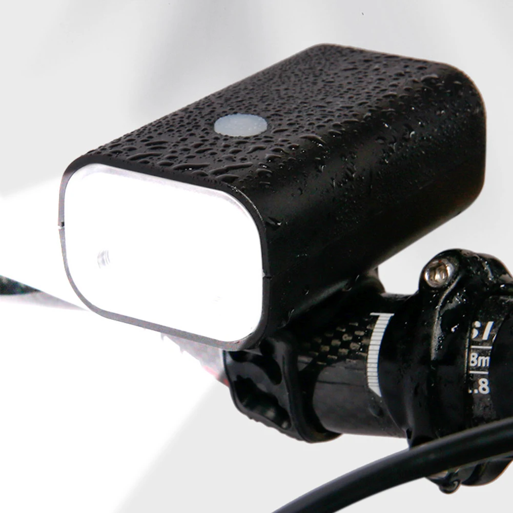 

LED Mountain Bike Front Light Waterproof USB Rechargeable Safety Warning Lights Mountain Road Bicycle Headlight