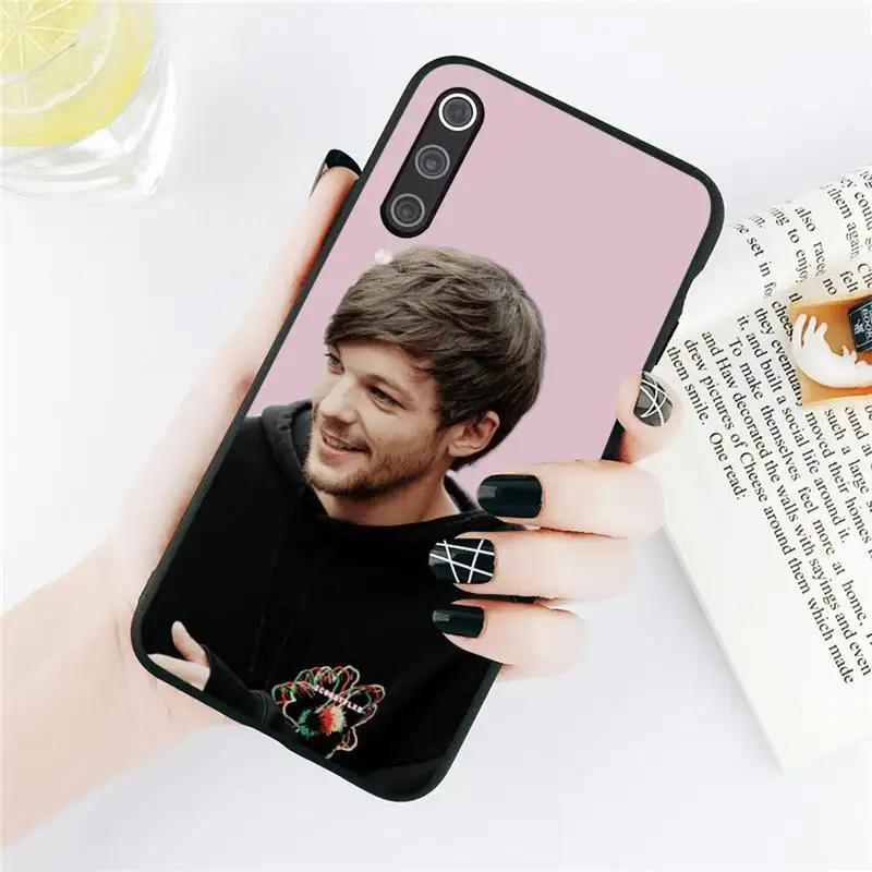 

louis tomlinson one direction Phone Cases For Xiaomi Redmi note 7 8 9 t k30 max3 9 s 10 pro lite Luxury brand shell funda coque