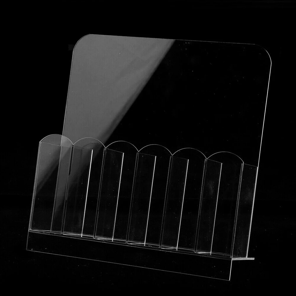 Коробка для хранения инструментов ногтей акриловая прозрачная стойка пилок