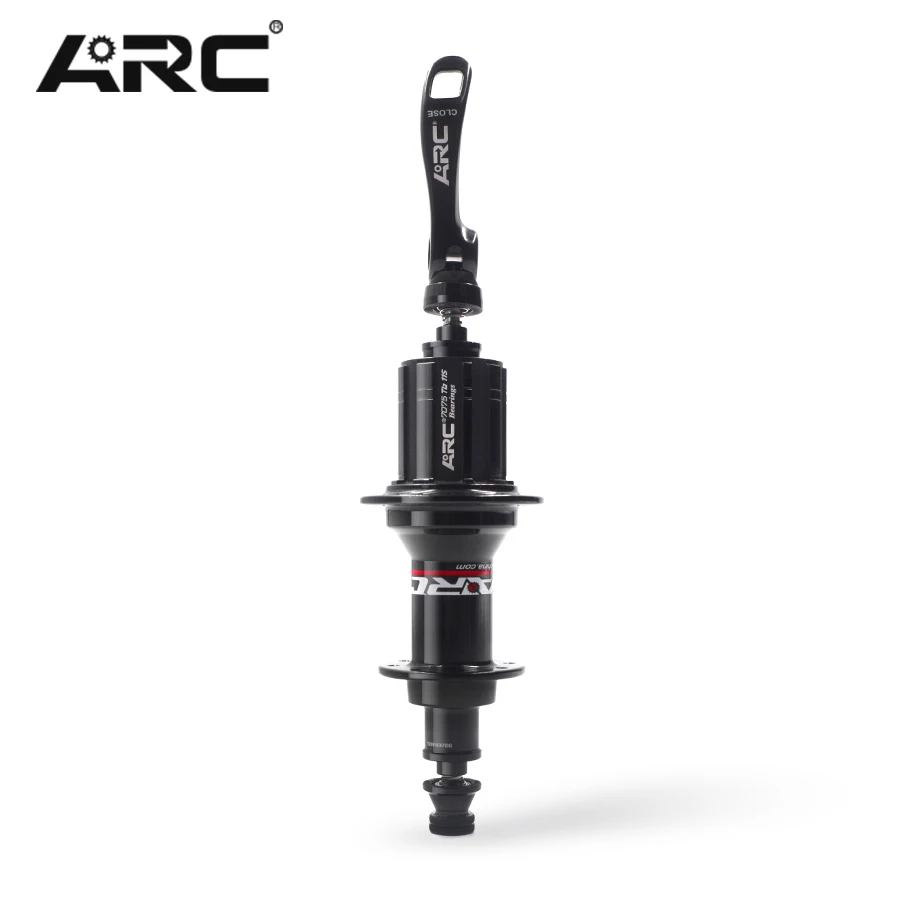 Rear QR 130-10MM ARC велосипедные ступицы передние и задние 24H R13 герметичный подшипник дорожный быстросъемный набор 100 мм 130 мм для 10 11 скоростей J-HOOK подшипник ступицы - Цвет: Rear QR 130-10MM