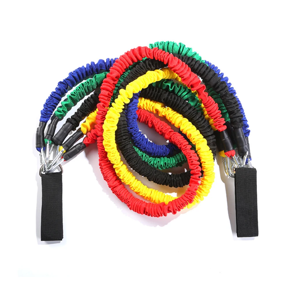 

11Pcs Exercise Bands Elastic Fitness Bands Exercise Resistance Bands for Training, Physical Therapy, Home Workouts, Yoga