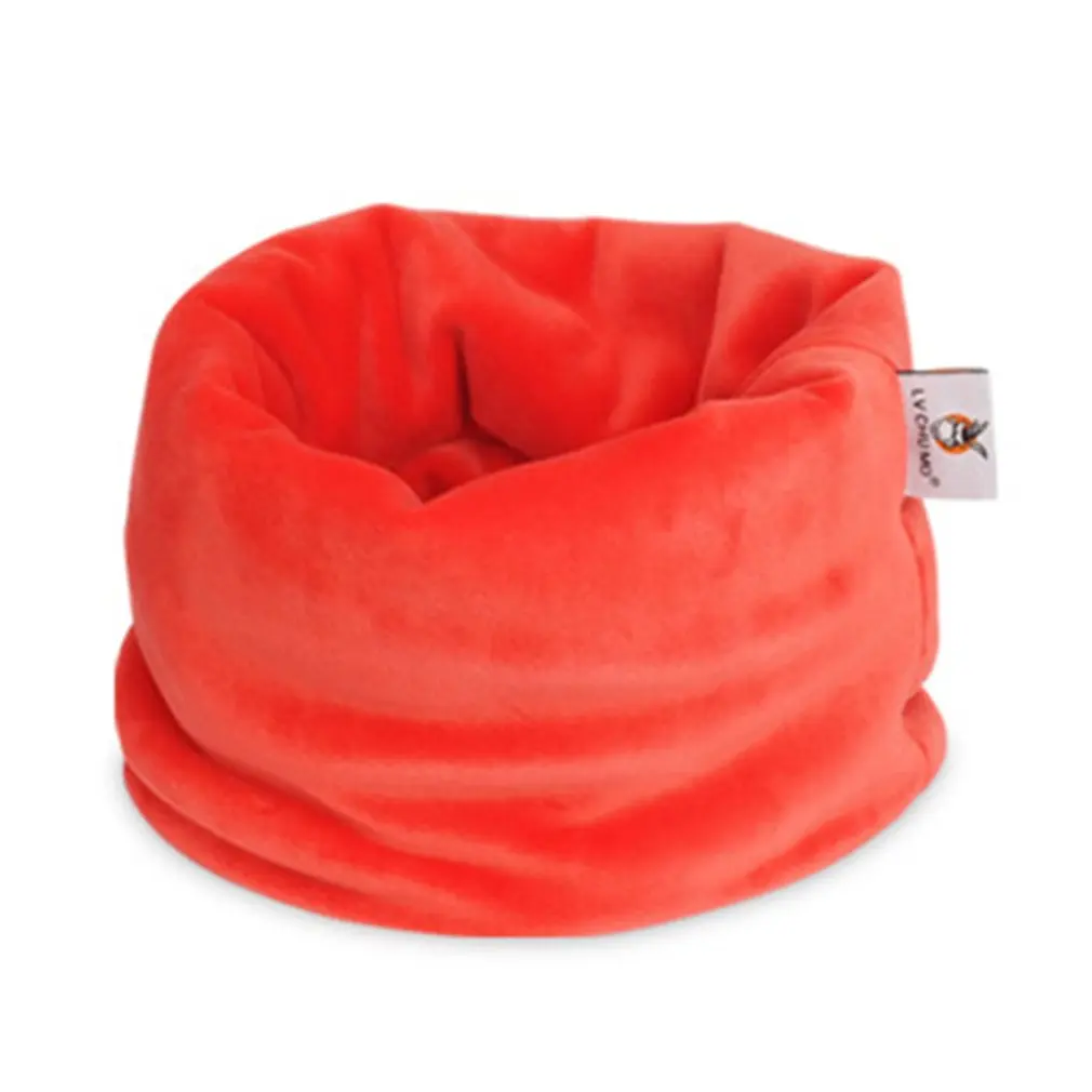 2 in 1 Unisex Winter Infinity Hat Scarf knit Neck Warmer Chunky Soft Thick Circle Loop Scarves Woman Man |