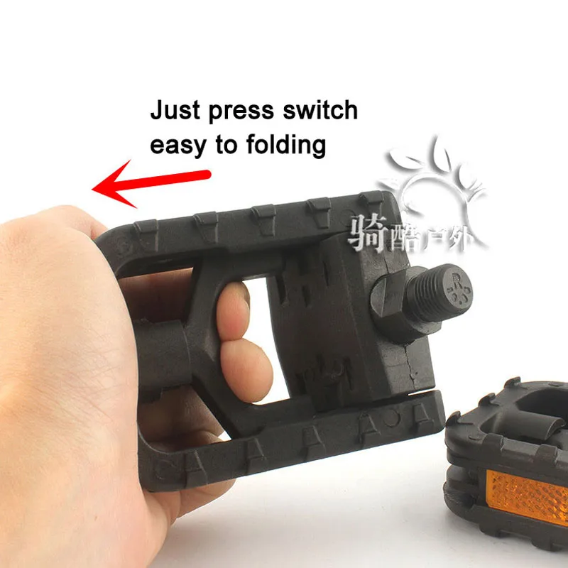 Велосипедные складные педали для горного велосипеда экономия места складная