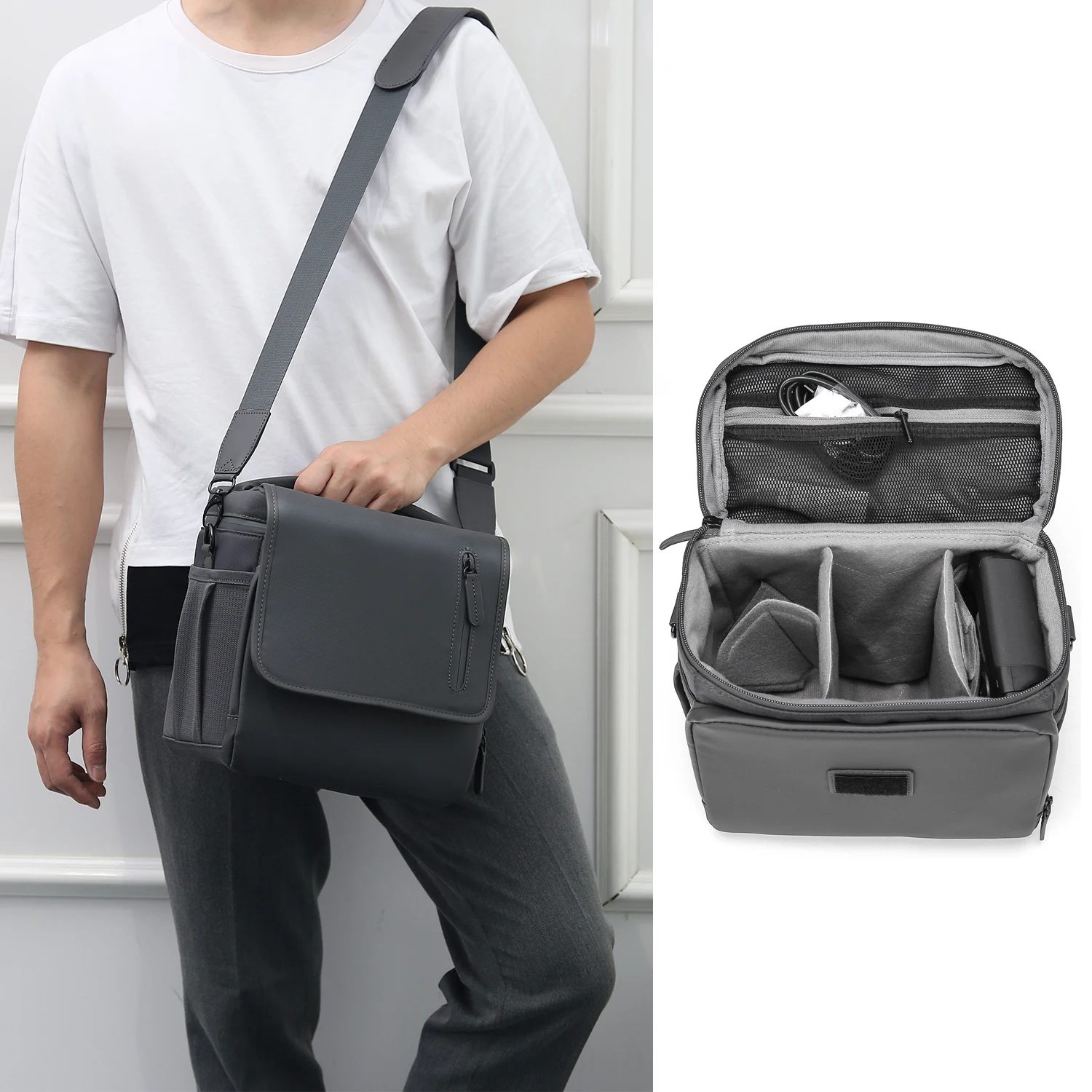 

SUNNYLIFE Travel Portable Protective Storage Carrying Case Shoulder Bag for DJI Mavic 2 Pro Zoom Smart Controller Accessories