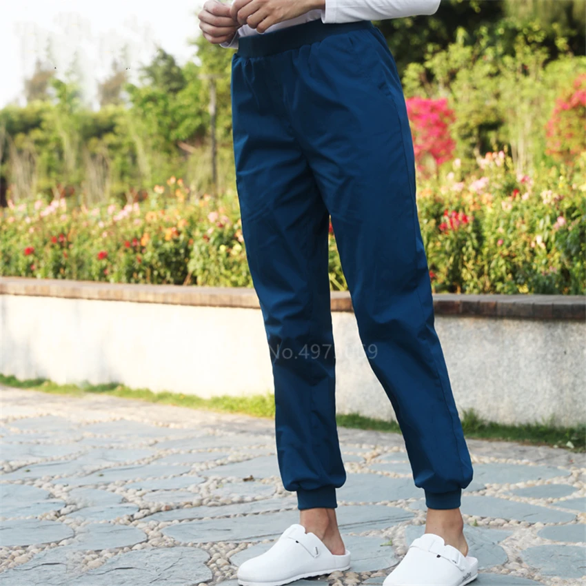 Униформа Женская ветеринарная свободный костюм из лабораторных штанов