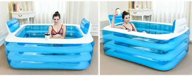 Горячая нога Shampooer Piscina Adulto плавательный бассейн Banheira Inflavel сауна ванна для взрослых надувная Ванна