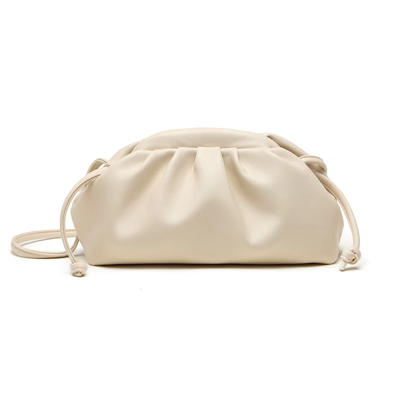 

Ladies shoulder bag new fashion underarm bag PU leather casual designer girl clutch luxury brand women messenger bag cloud bag