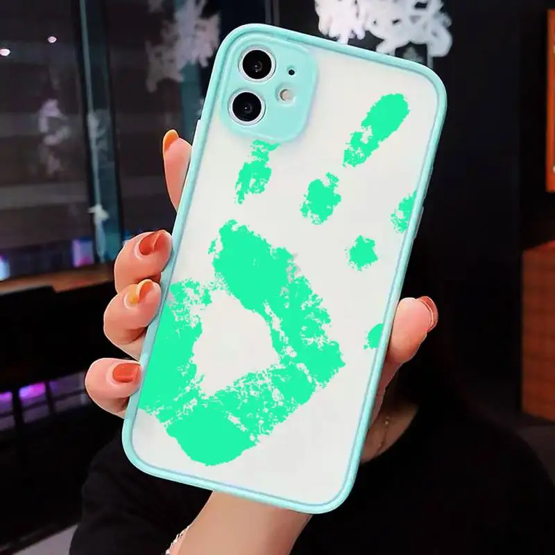 

Thermal Heat Induction Printing pattern Phone Cases matte transparent For iphone 7 8 11 12 plus mini x xs xr pro max cover