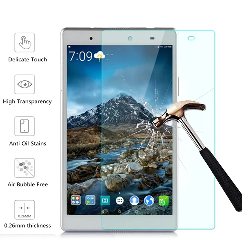 

Tempered Glass Screen Protector for Lenovo Tab 4 8 TB-8604F TB-8504F TB-8504N TB-8504X Tab4 8.0 inch Tablet Protective Film
