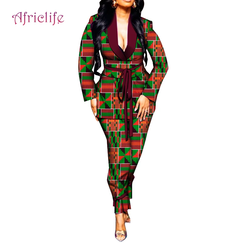 

Women Blazer Jackets Spring Autumn Casual Plus Size Fashion Office Ladies Slim Long-sleeve Blazer With Belt Women Suit WY605