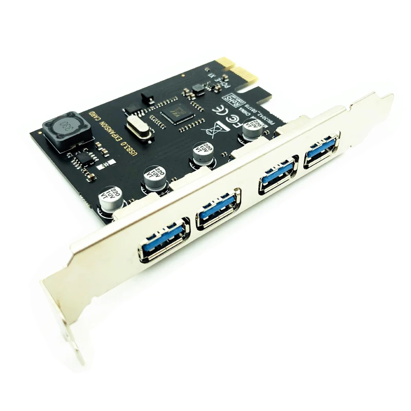 4 порта usb 3 0 pci e плата расширения pci express