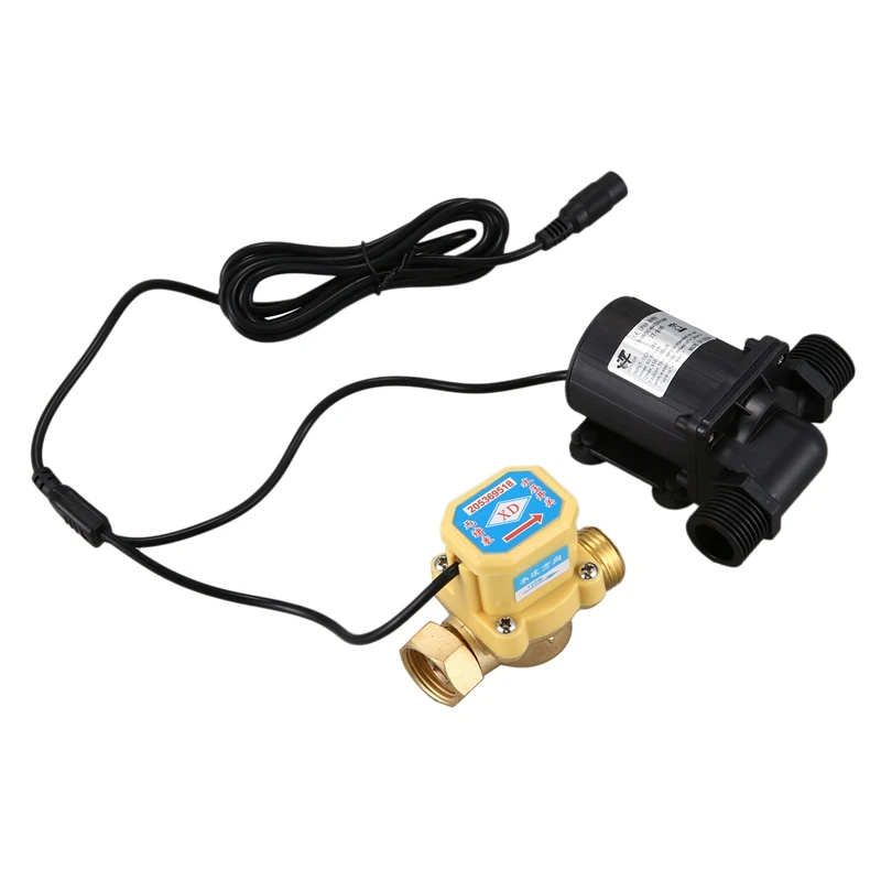 Водяной насос Солнечный водонагреватель Душ машина бустер керамический вал