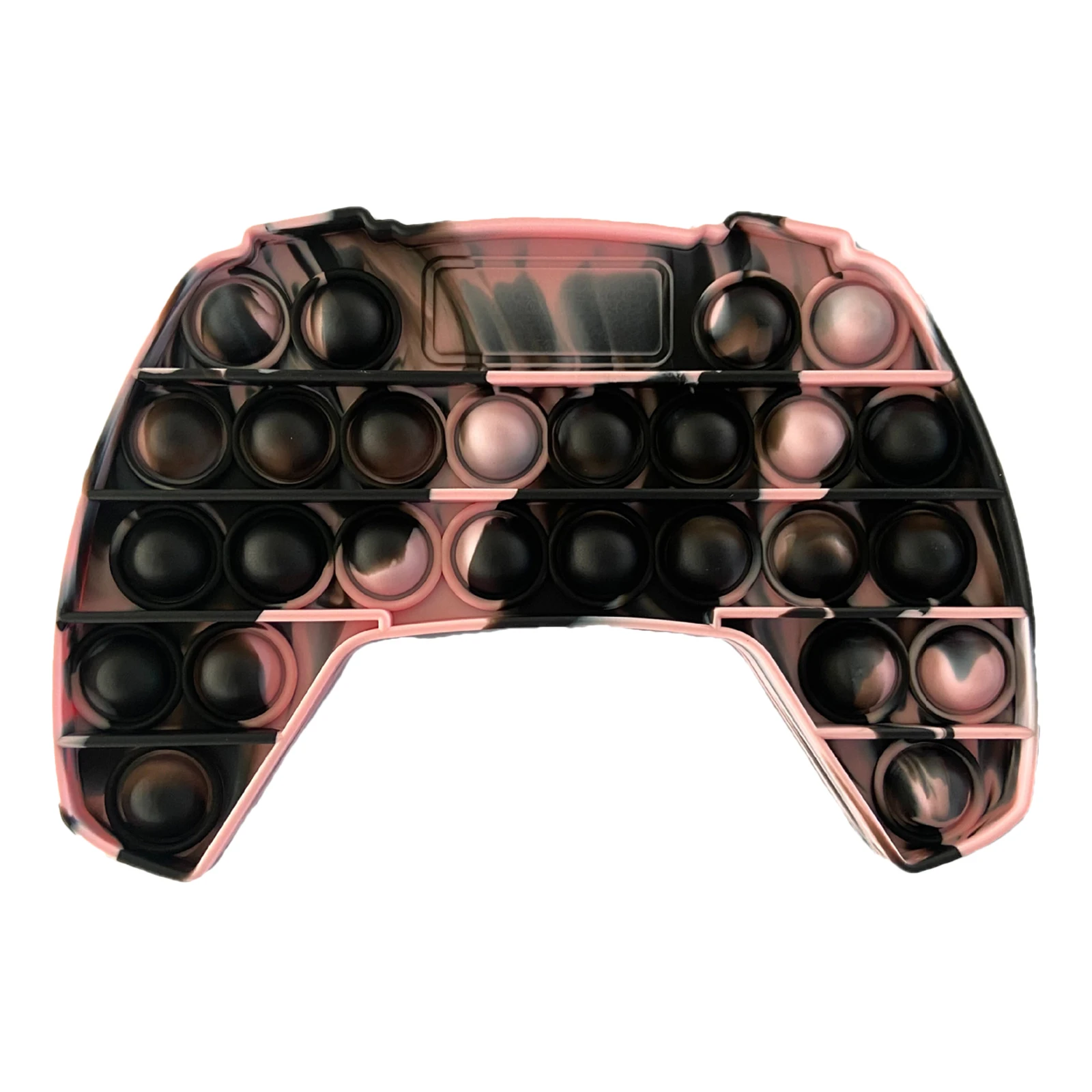 

Fidget Pop Toy Silicone GamepadAntistress Hand Push Bubble Sensory Toys Autism Stress Reliever Toy for Children Autism