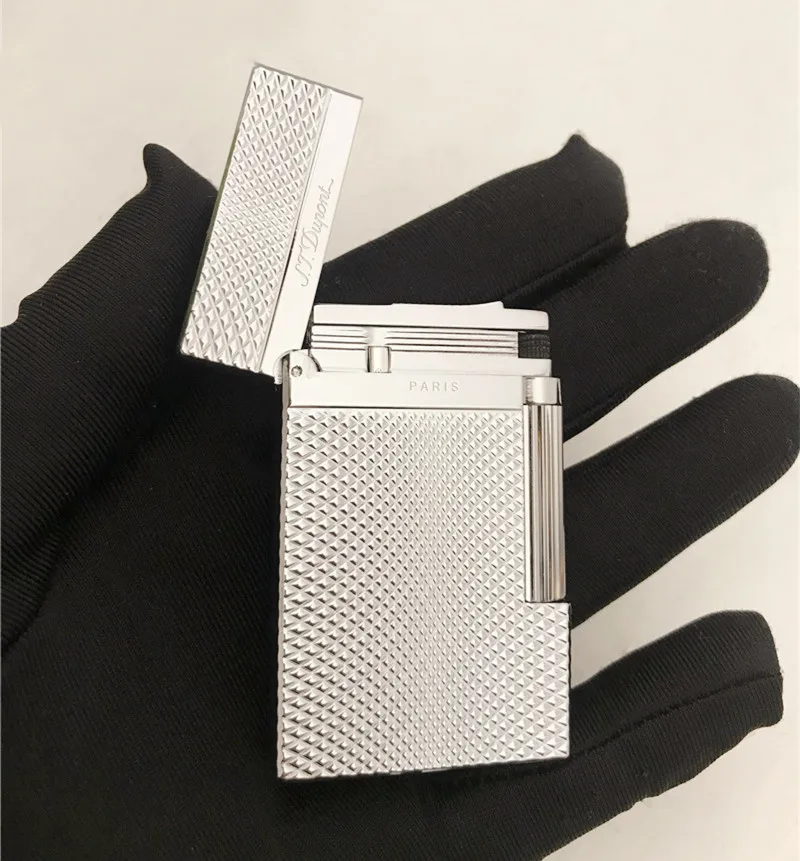 Газовая ветрозащитная Зажигалка Dupont для прикуривателя с ярким звуком! Новый