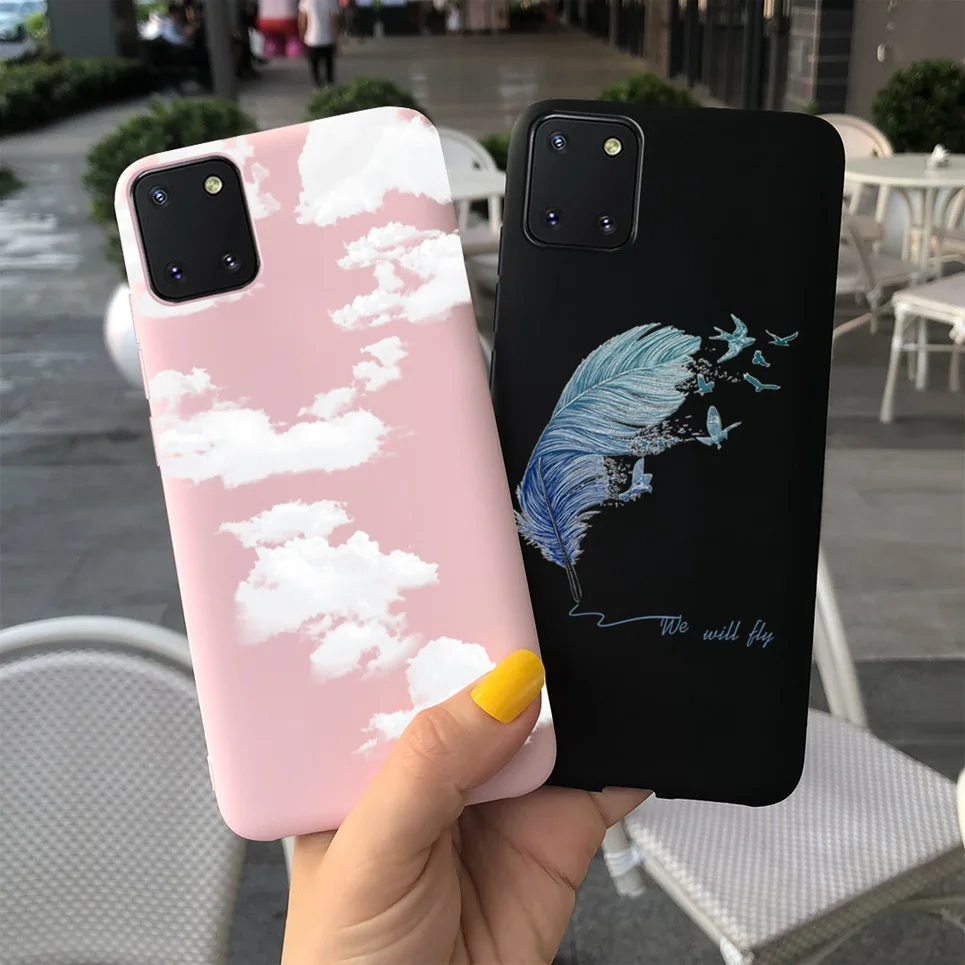 Чехол для Samsung Galaxy Note10 Lite SM-N770F модный силиконовый мягкий чехол-бампер из ТПУ Note 10