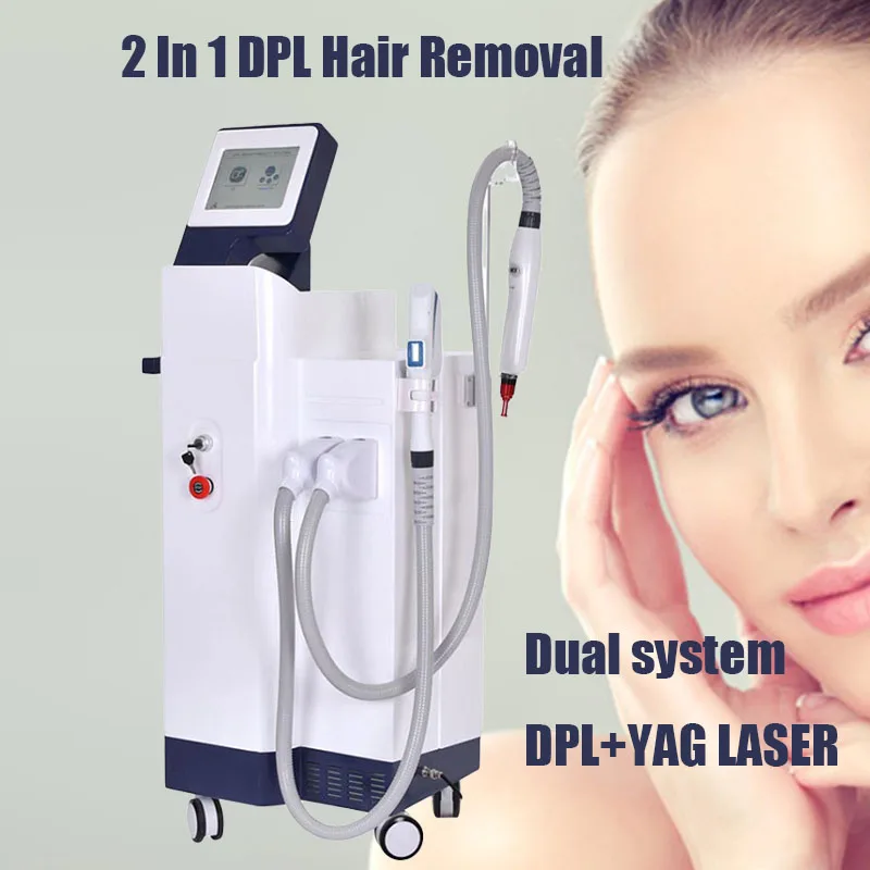 Удаление Волос DPL 4 в 1 лечение акне удаление татуировок пигмента омоложение кожи