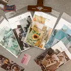 Наклейки самоклеящиеся, с изображением пейзажа, 70 шт., скрапбукинг дневник