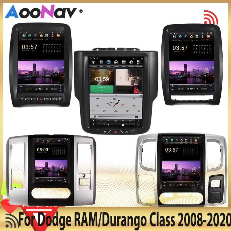 

Car Multimedia Player For Dodge RAM Truck 1500 2500 2008+ Video 128G Vertical Screen GPS For Dodge Durango Journey Fiat Freemont